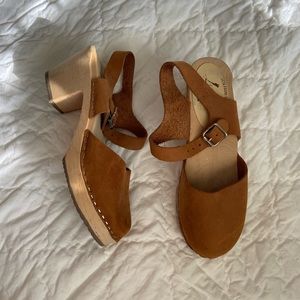 Lotta From Stockholm Brown Clogs Highwood Clogs in Nubuck 9